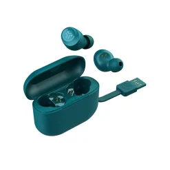 JLab GO Air POP Wireless Earbuds Headphones, Bluetooth, Teal (EBGAIRPOPRTEL124)
