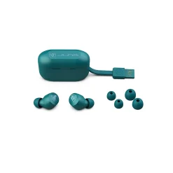 JLab GO Air POP Wireless Earbuds Headphones, Bluetooth, Teal (EBGAIRPOPRTEL124)