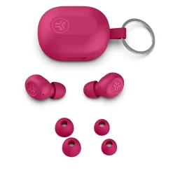 Jlab JBuds Mini Wireless Noise Canceling Earbuds, Bluetooth, Pink (EBJBMINIRPNK124)