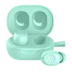 JLab JBuds Mini Wireless Noise Canceling Earbuds, Bluetooth, Mint (EBJBMINIRMNT124)