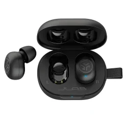 JLab JBuds Mini Wireless Noise Canceling Earbuds, Bluetooth, Black (EBJBMINIRBLK124)