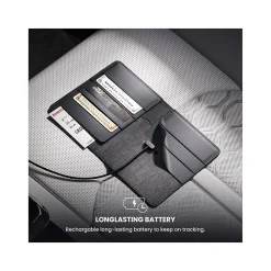 JOURNEY Loc8 RFID Faux Leather Passport Holder, Midnight Black (JTWMN)