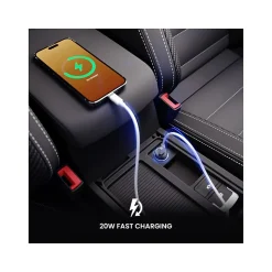 JOURNEY PULSE 20 USB-C Car Charger, Black (J20WCCBL)