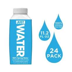 Just Water, 11.2 Oz., 24/Carton (00703)