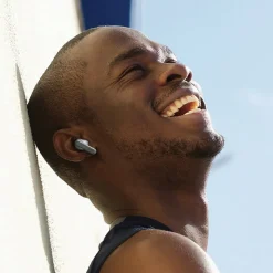 JVC RIPTIDZ True Wireless Earbuds with Charging Case, Bluetooth, White (HAA9TW)