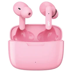 JVC Ultra-Compact True Wireless Earbuds with Charging Case, Bluetooth, Pink (HAD5TP)