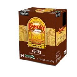 Kahlua Original Blend Coffee Keurig® K-Cup® Pods, Light Roast, 24/Box (PB4141)