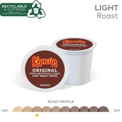 Kahlua Original Blend Coffee Keurig® K-Cup® Pods, Light Roast, 24/Box (PB4141)