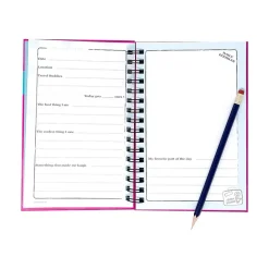 Kahootie Co. Travel Journal For Kids Hardcover Journal, 5.5