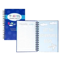 Kahootie Co. Travel Journal For Kids Hardcover Journal, 5.5