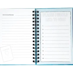 Kahootie Co. Travel Journal For Kids Hardcover Journal, 5.5