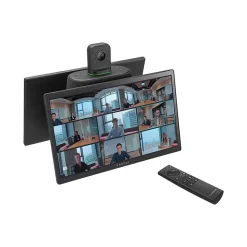 Kandao Meeting Ultra HD 4K AI Conference Host with Dual Touch Screens, 16 Megapixels, Black (MT1001)