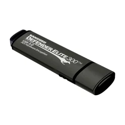 Kanguru Defender Elite 300 512GB USB 3.2 Flash Drive, Black (KDFE300-512G)