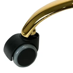 Karat Home Armless Polyester Swivel Task Chair, Tan (OFM0001-TAN)