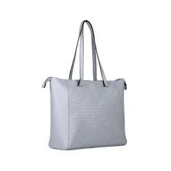 Karla Hanson Tanya Gray Vegan Leather Tote Bag, Medium (21804GREY)