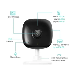 Kasa Smart Spot Security Camera, White (KC401)