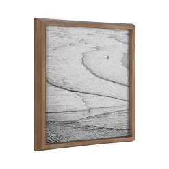 Kate & Laurel Pete Olsen Ocean Beach San Francisco Cork Bulletin Board, Gold Frame, 1' x 1' (222049)