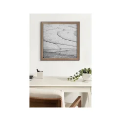 Kate & Laurel Pete Olsen Ocean Beach San Francisco Cork Bulletin Board, Gold Frame, 1' x 1' (222049)