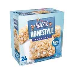 Kellogg's Rice Krispie Treats Homestyle Original Cereal Bar, 1.16 oz., 24 Bars/Box (KEE27140)