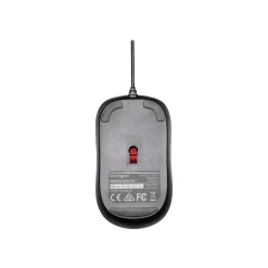 Kensington Mouse for Life K74531WW USB Wired Optical Three-Button Mouse, Black