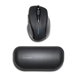 Kensington ErgoSoft Gel Wrist Rest, Non-Skid Backing, Black (K52802WW)