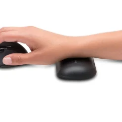 Kensington ErgoSoft Gel Wrist Rest, Non-Skid Backing, Black (K52802WW)