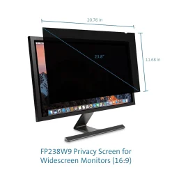 Kensington FP238W9 Privacy Screen Filter for 23.8 Widescreen Monitor (16:9) (K60731WW)