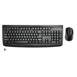 Kensington Keyboard for Life Wireless Desktop Combo Set, Black (K75231US)