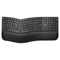 Kensington Pro Fit Ergo Wireless Keyboard, Black (K75401US)