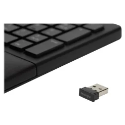 Kensington Pro Fit Ergo Wireless Keyboard, Black (K75401US)