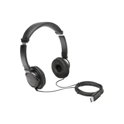 Kensington USB Hi-Fi Headphones Stereo, Black (K97600WW)
