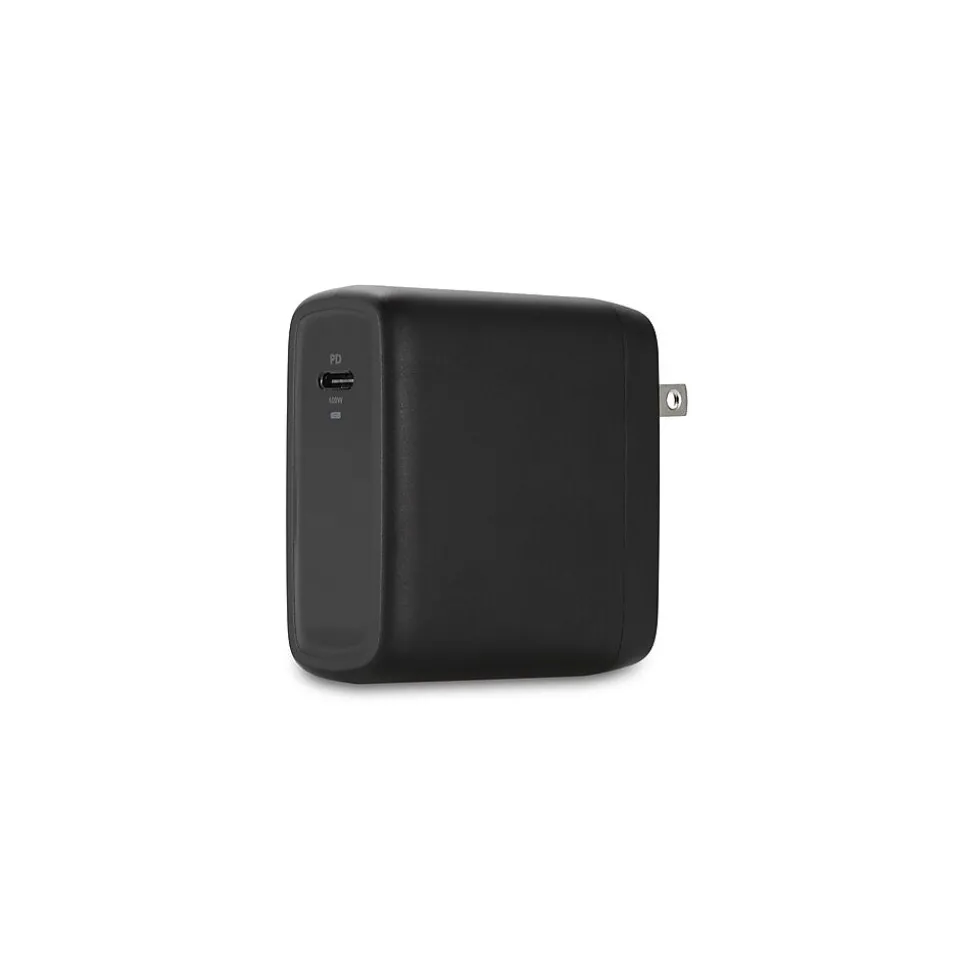 Kensington USB Type-C Wall Charger for Most Smartphones, Black (K33821NA)