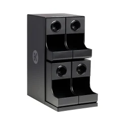 Keurig 4-Compartment Coffee Organizer, Black (5000380138)