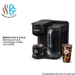 Keurig® K-Brew + Chill Single Serve Coffee Maker, Black (5000380296)