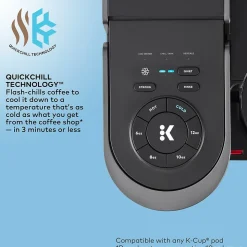Keurig® K-Brew + Chill Single Serve Coffee Maker, Black (5000380296)
