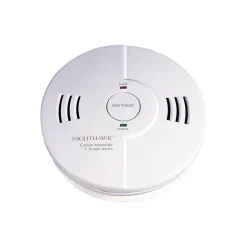 Kidde Nighthawk Dual Sensor Battery Ionization Photoelectric Powered Smoke Alarm (9000102)