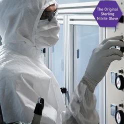 Kimberly-Clark Professional Sterling Nitrile Exam Gloves, X-Large, Silver, 170/Box (50709)