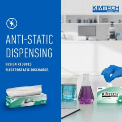 Kimtech Science Kimwipes Delicate Task Durable Fibers Cleaning Wipers, 16.6