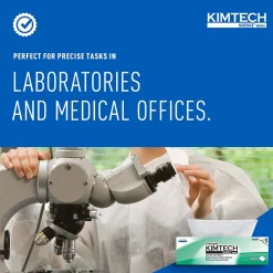 Kimtech Science Kimwipes Delicate Task Durable Fibers Cleaning Wipers, 16.6