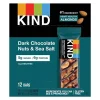 KIND Bar, Dark Chocolate Nuts & Sea Salt, 1.4 Oz., 12/Box (PHW25795)