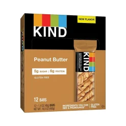 KIND Bar, Peanut Butter, 1.4 Oz.,12/Box (27742)