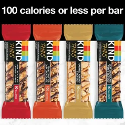 KIND Thins Gluten Free Bar Variety Pack, 14.8 oz., 20 Bars/Box (41888)