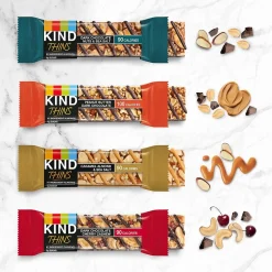 KIND Thins Gluten Free Bar Variety Pack, 14.8 oz., 20 Bars/Box (41891)