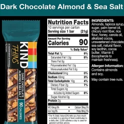 KIND Thins Variety Pack, 0.74 oz, 30/oxX (600-00776)