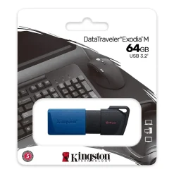 Kingston DataTraveler Exodia 64GB USB 3.2 Flash Drive (DTXM/64GB)