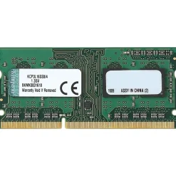 Kingston KCP3L16SS8/4 4GB DDR3L SDRAM SoDIMM 204-pin RAM Module (KCP3L16SS8/4)