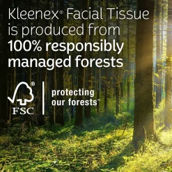 Kleenex Boutique Lotion Facial Tissue, 3-Ply, 60 Sheets/Box, 27/Carton (54271)