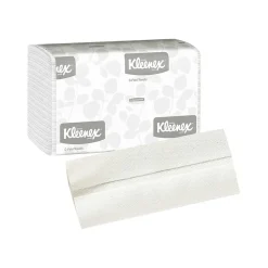 Kleenex C-Fold Paper Towels, 1-Ply, 150 Sheets/Pack, 16 Packs/Carton (01500)