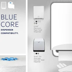 Kleenex Professional Recycled Hardwound Paper Towels, 1-ply, 700 ft./Roll, 6 Rolls/Carton (25637)