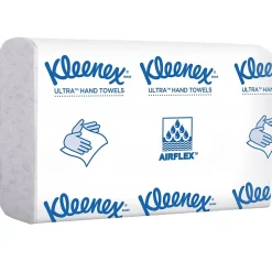 Kleenex Reveal Multifold Paper Towels, 2-Ply, White, 150 Sheets/Pack, 16 Packs/Carton (46321)